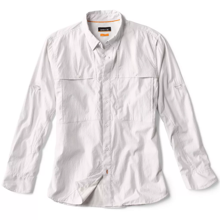 Open Air Caster Long Sleeve Shirt- White